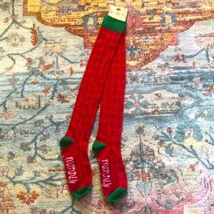 Knee high Christmas stockings